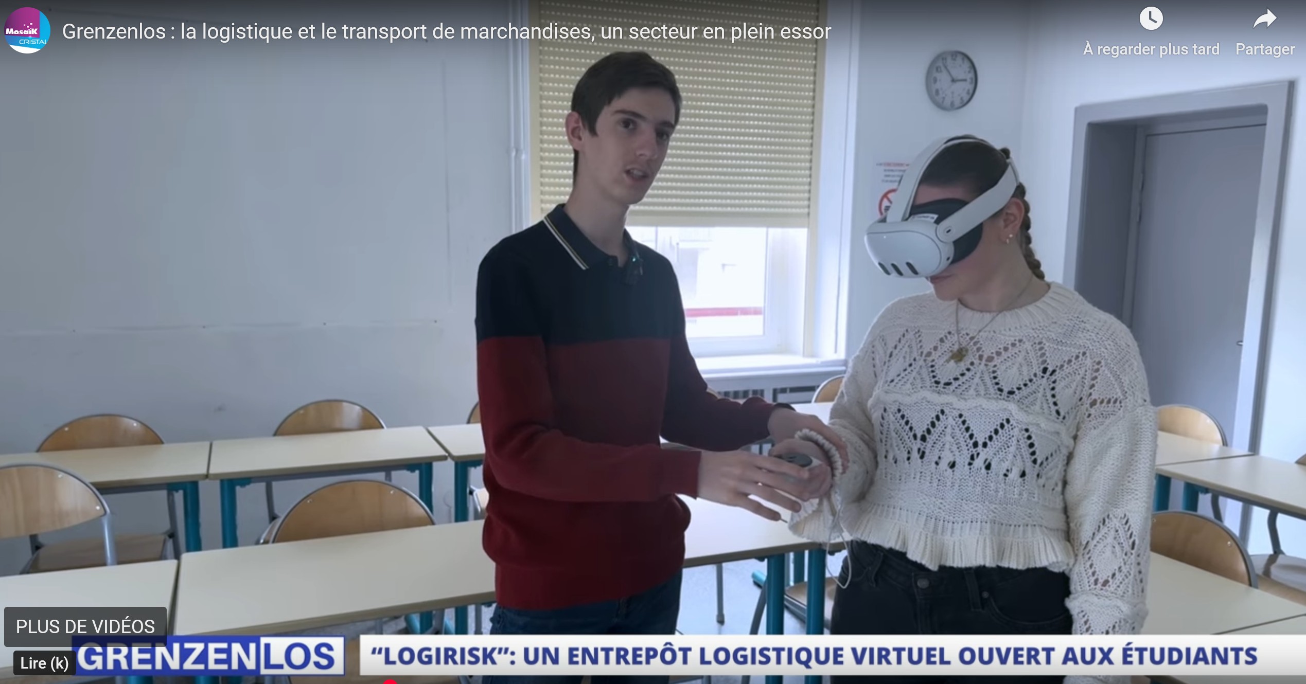 Reportage Grenzenlos Mosaik-Cristal