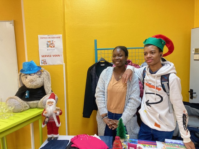 Marché de noël à l'IUT